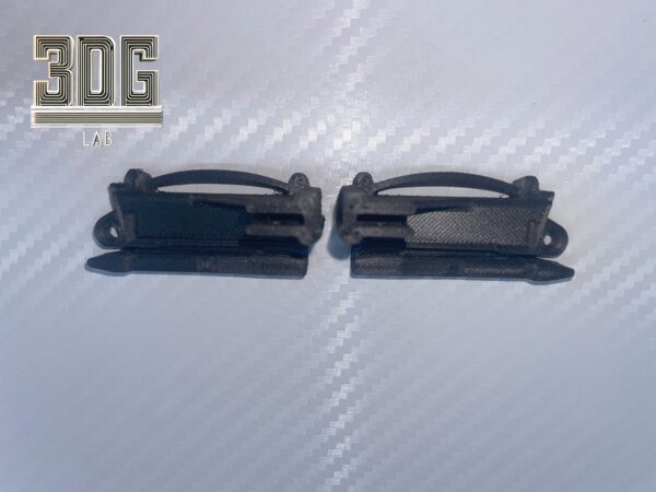 Coppia kit ricambi 500 C con aletta capote per Fiat 500 Cabrio 500C - immagine 2